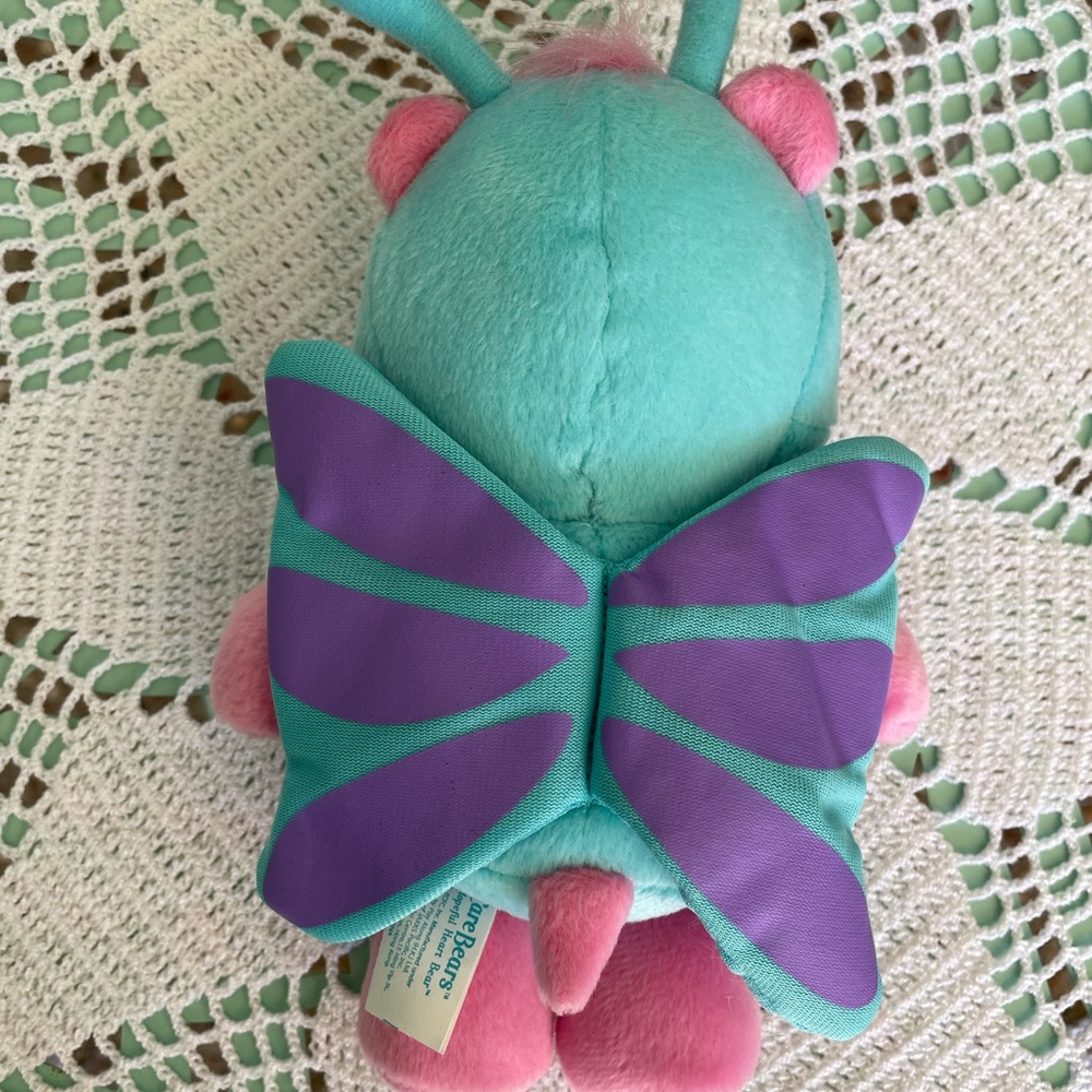 Care bear plush stuffed animal Hopeful Heart bear. 10” - Picture 8 of 8